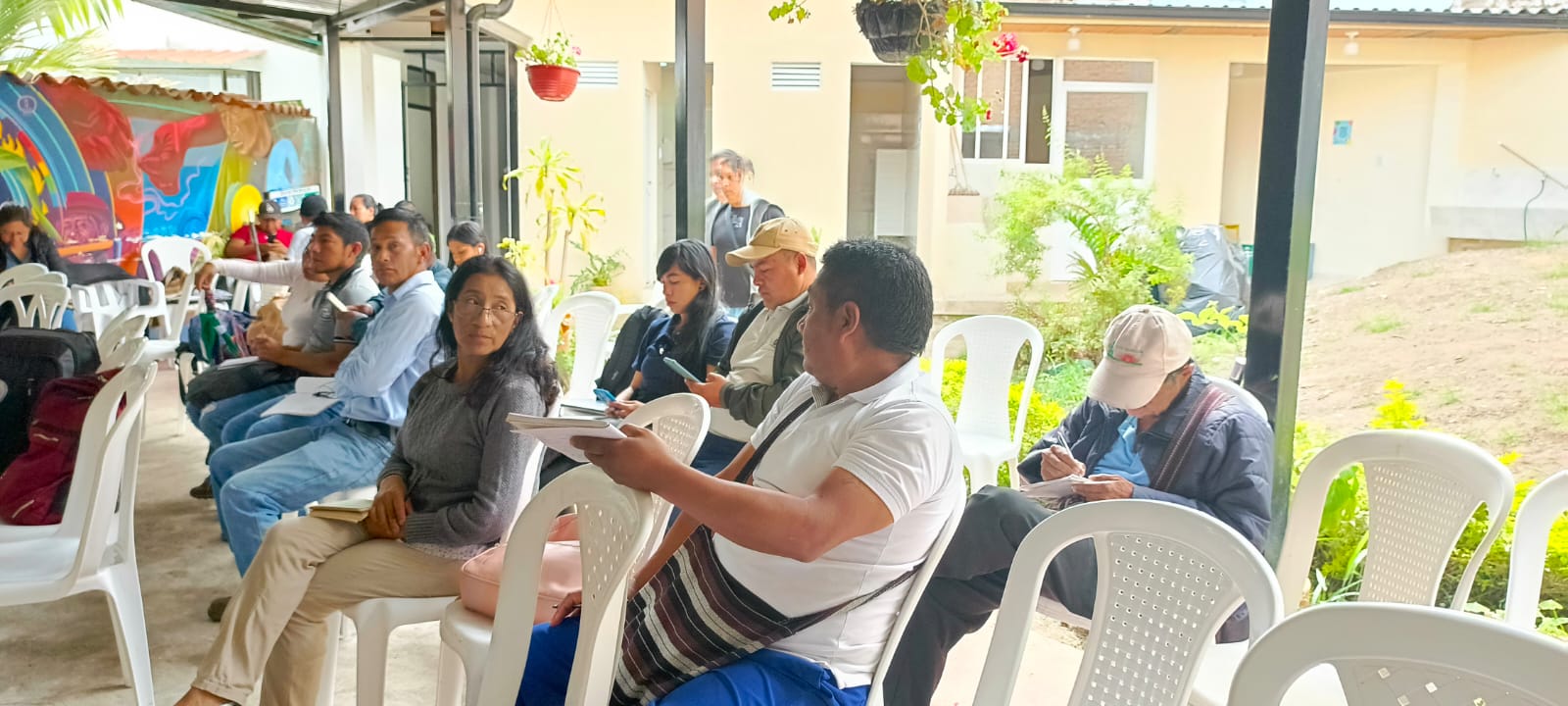 Foto de mesa PAE indígena Cauca 12 de Julio