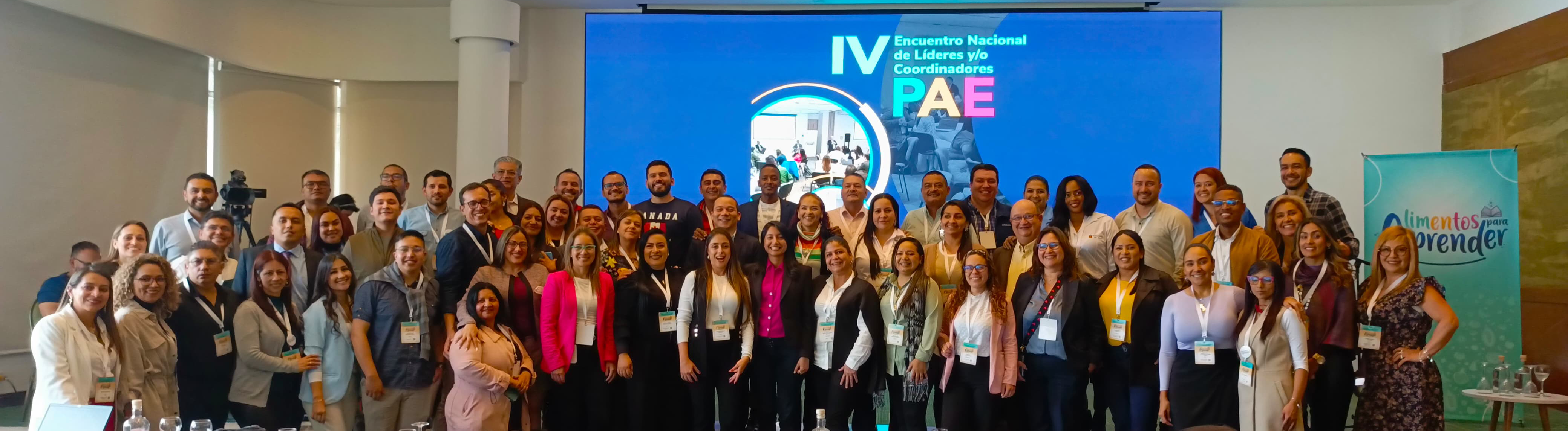 Con gran éxito culminó el IV Encuentro Nacional de líderes del Programa de Alimentación Escolar en Bogotá