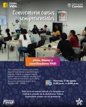 Convocatoria cursos semipresenciales