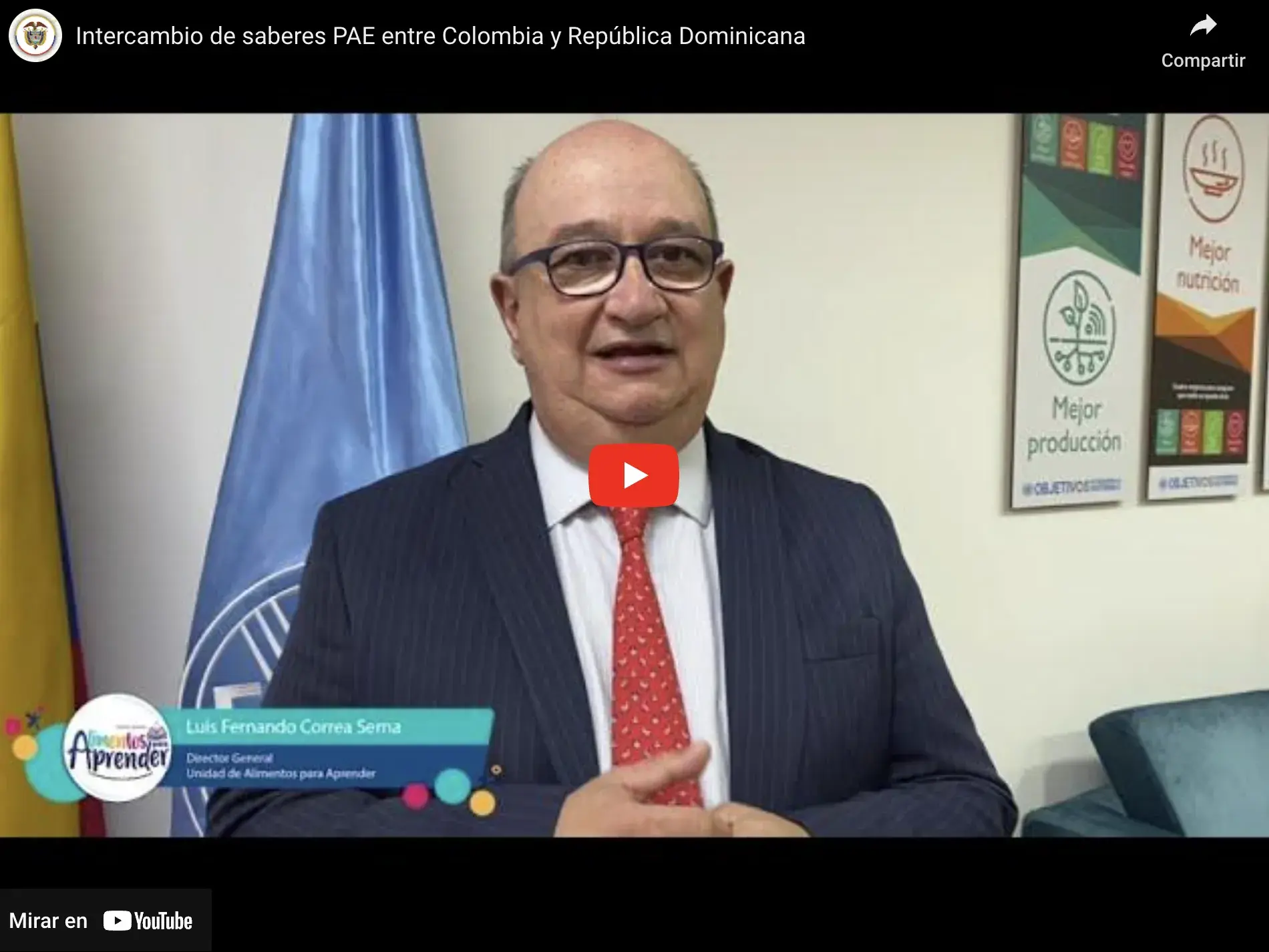 Intercambio de saberes PAE entre Colombia y República Dominicana