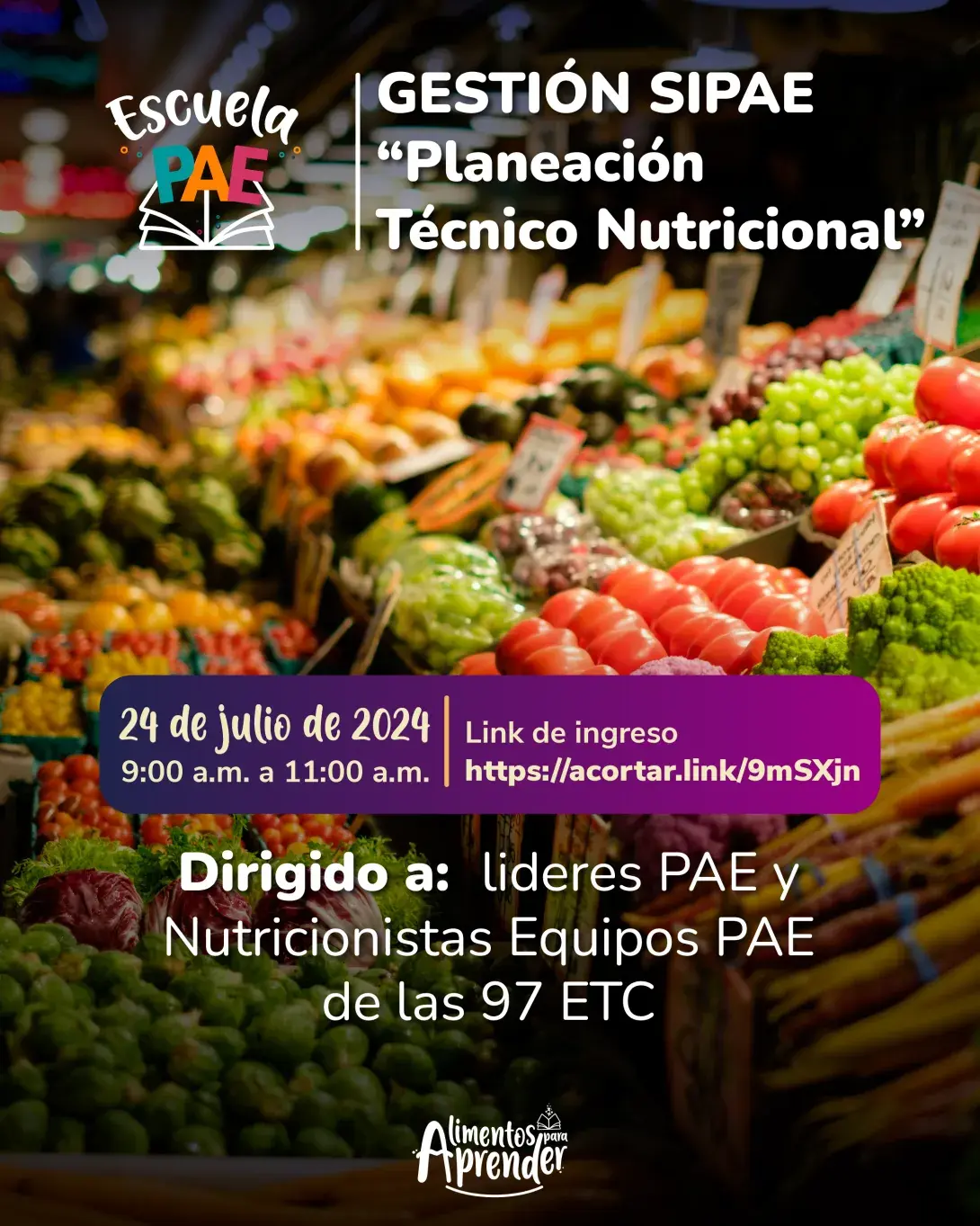 GESTIÓN SIPAE "Planeación Técnico Nutricional"